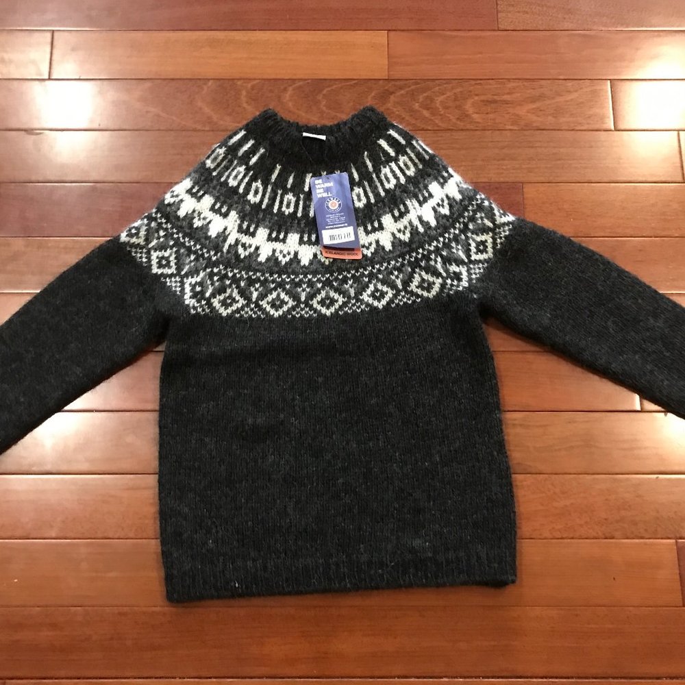 Icewear Authentic Wool Sweater (Black)